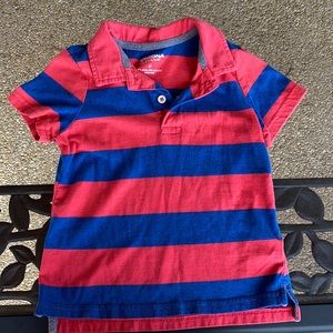 Striped Boys Button Up